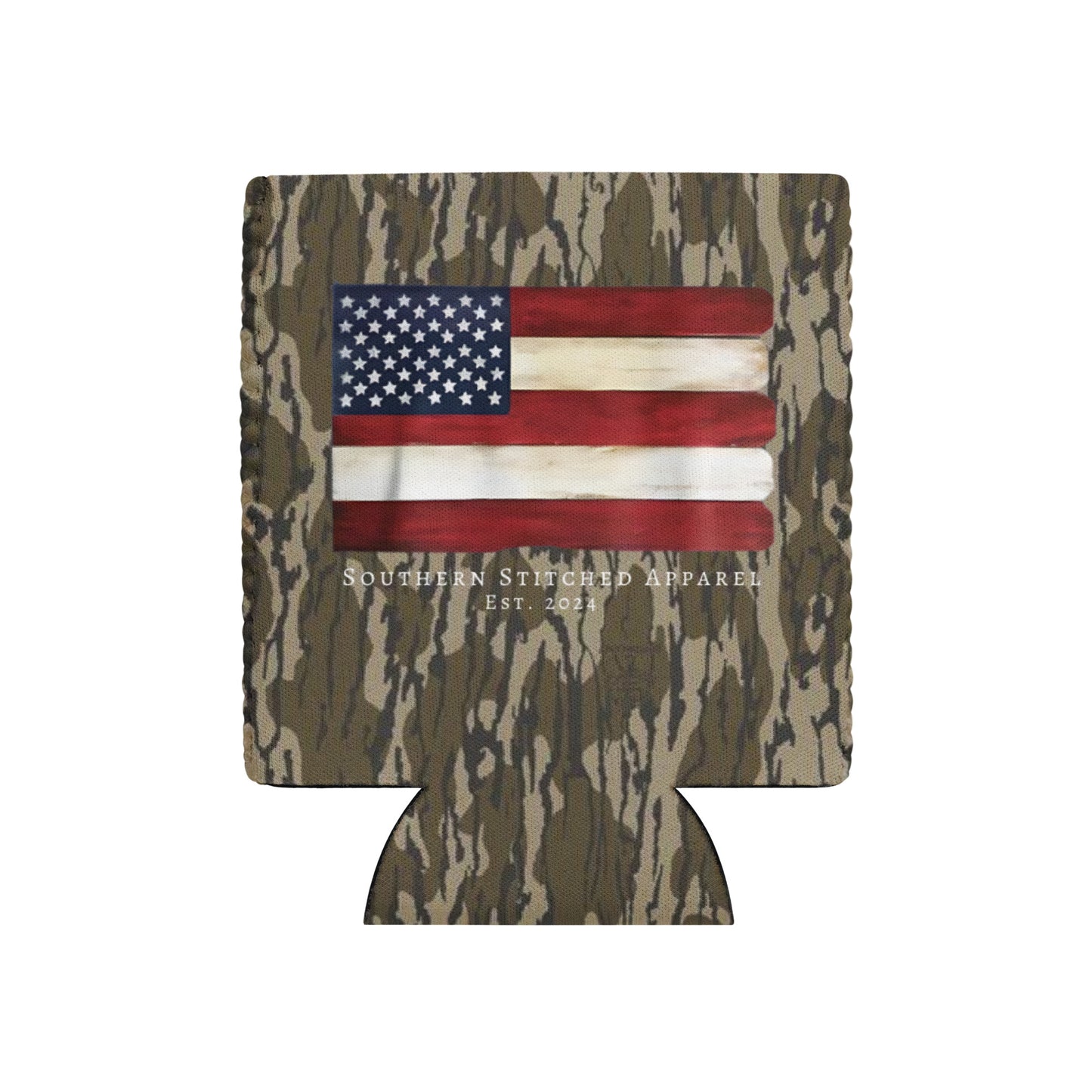 Wooden Flag | Can Cooler