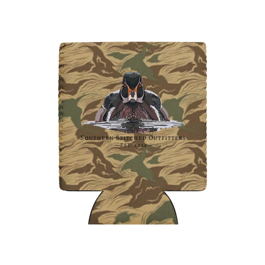 Driftwood Duck | Can Cooler | Camo