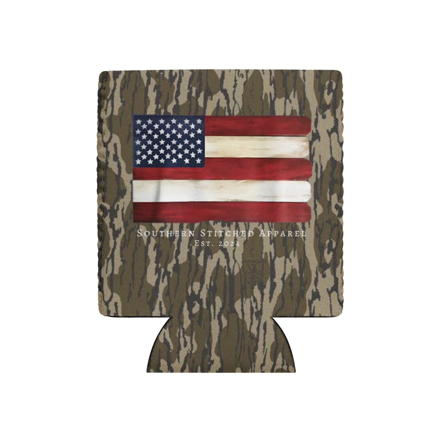 Wooden Flag | Can Cooler