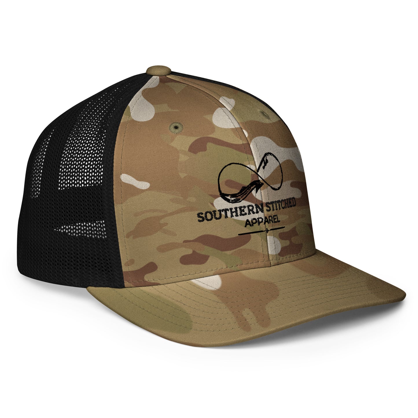 Infinite Fishing | FlexFit Trucker | Camo