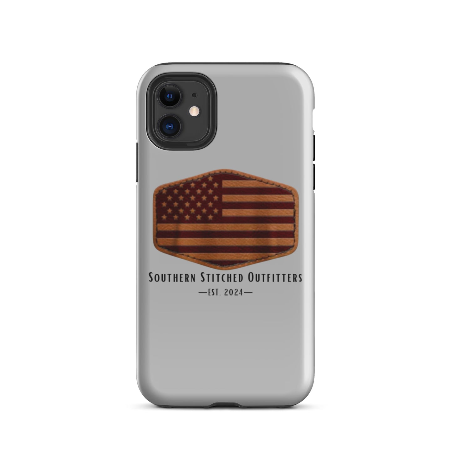 USA Leather Patch | iPhone Case