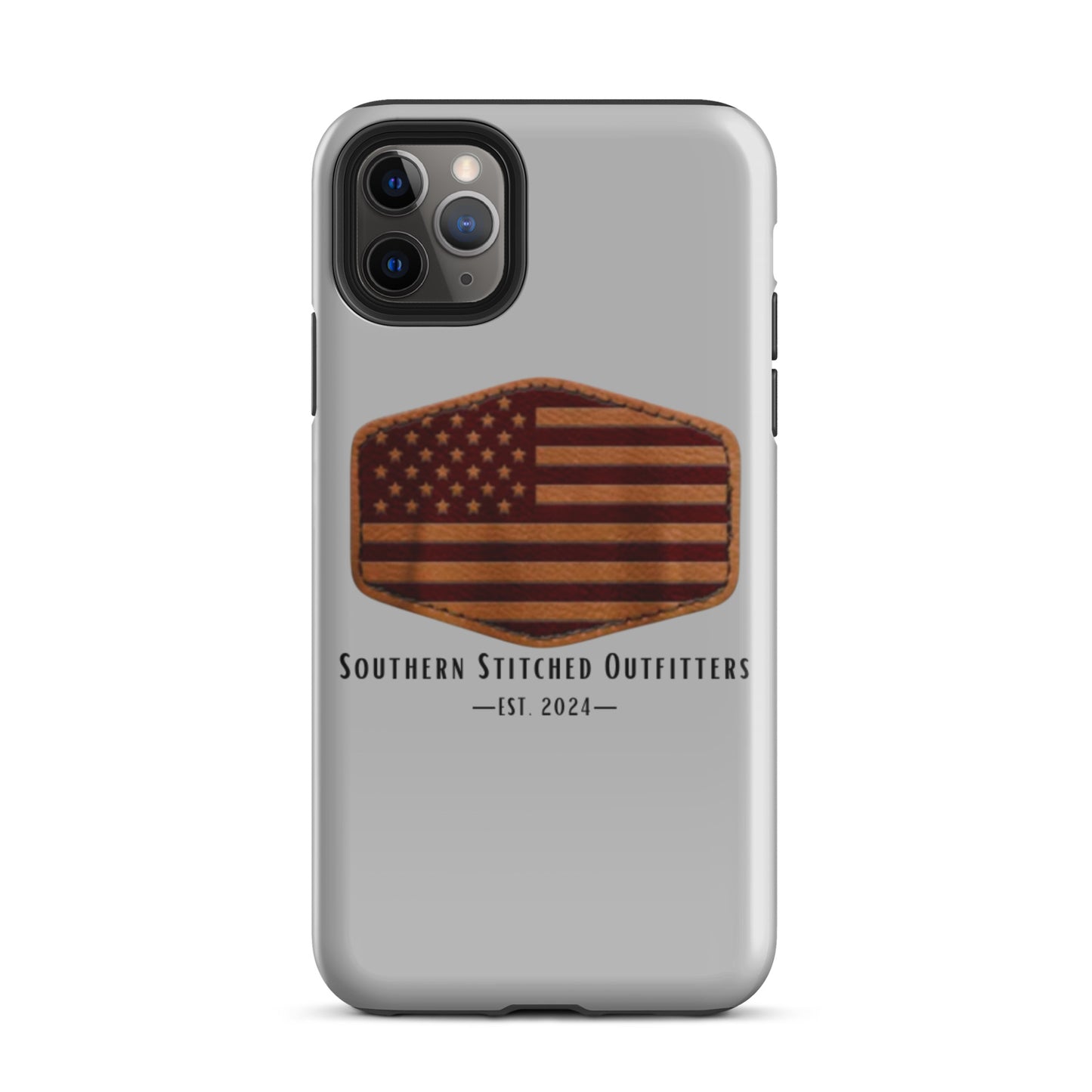 USA Leather Patch | iPhone Case