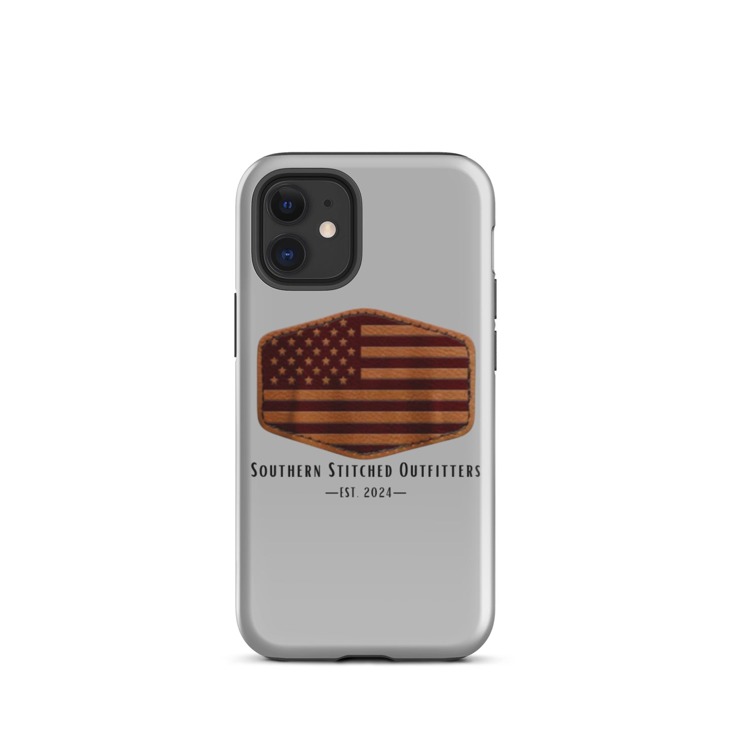 USA Leather Patch | iPhone Case