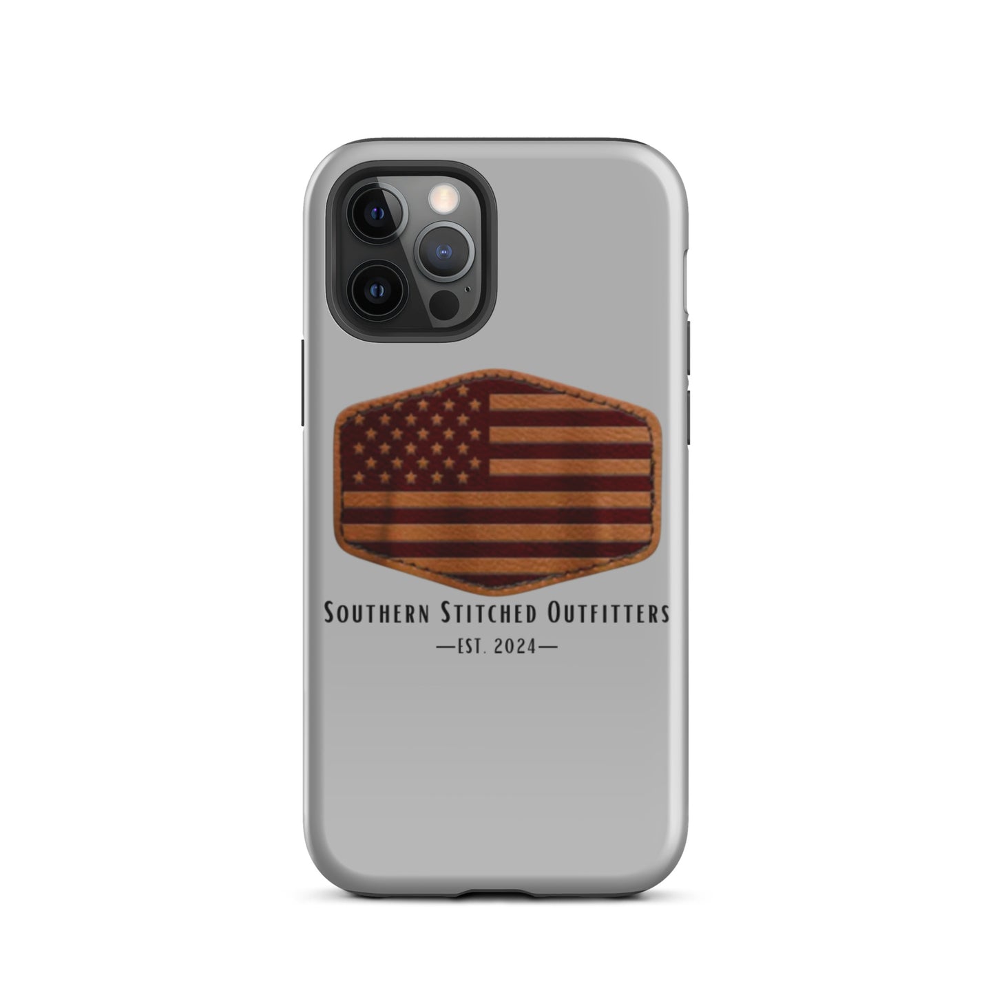 USA Leather Patch | iPhone Case