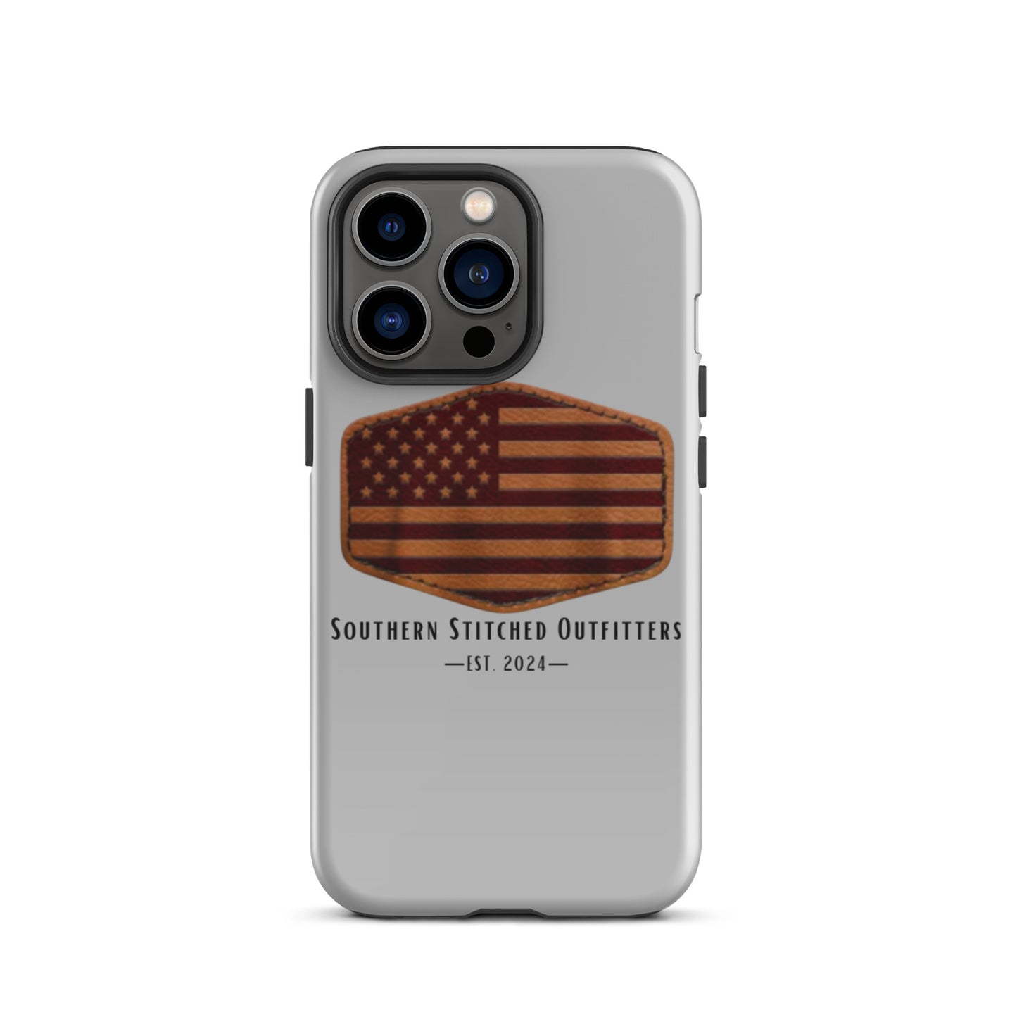 USA Leather Patch | iPhone Case