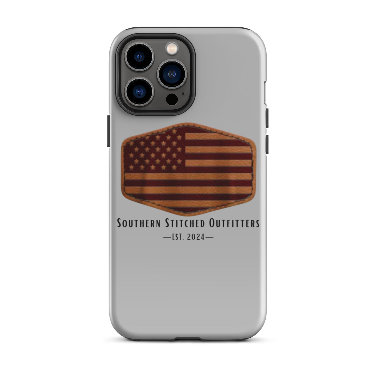 USA Leather Patch | iPhone Case