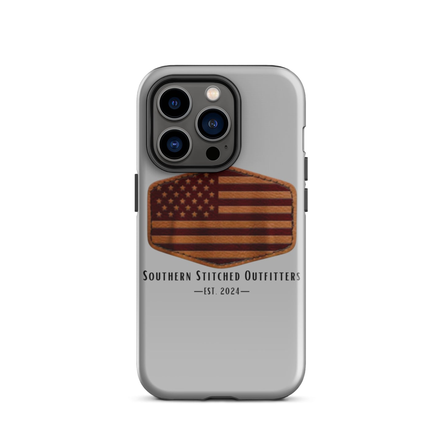 USA Leather Patch | iPhone Case