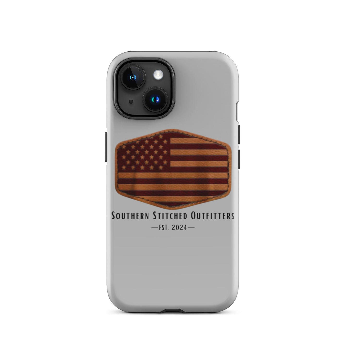 USA Leather Patch | iPhone Case