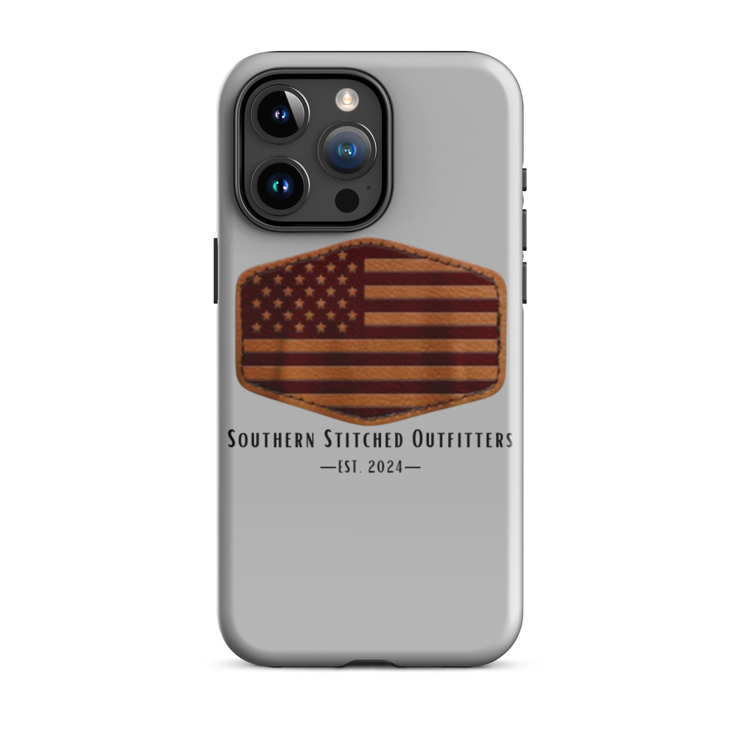 USA Leather Patch | iPhone Case