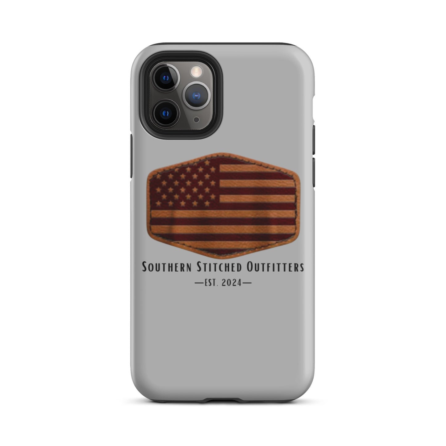 USA Leather Patch | iPhone Case