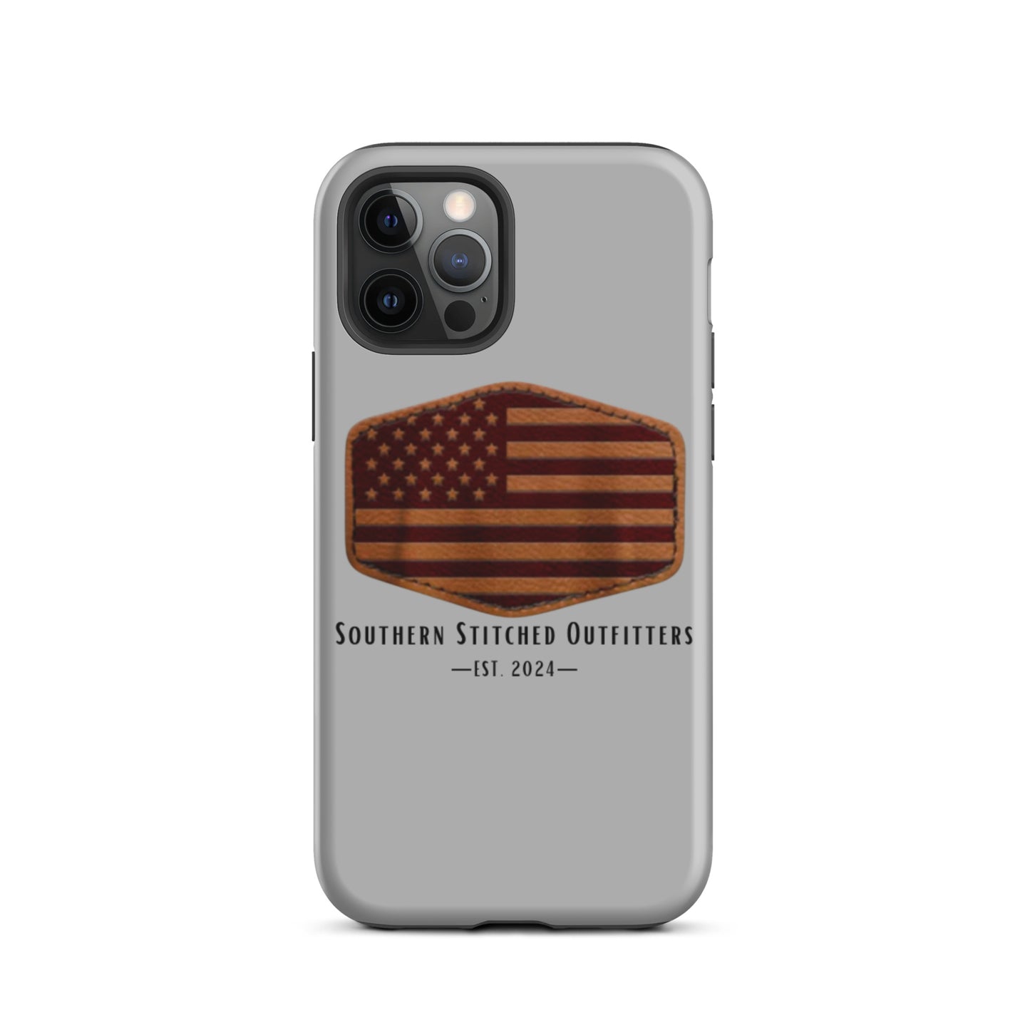 USA Leather Patch | iPhone Case