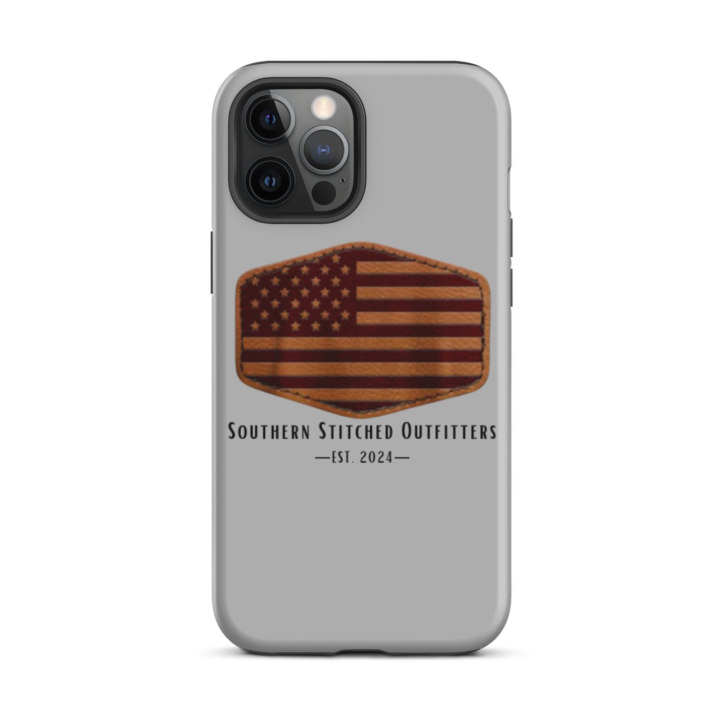 USA Leather Patch | iPhone Case