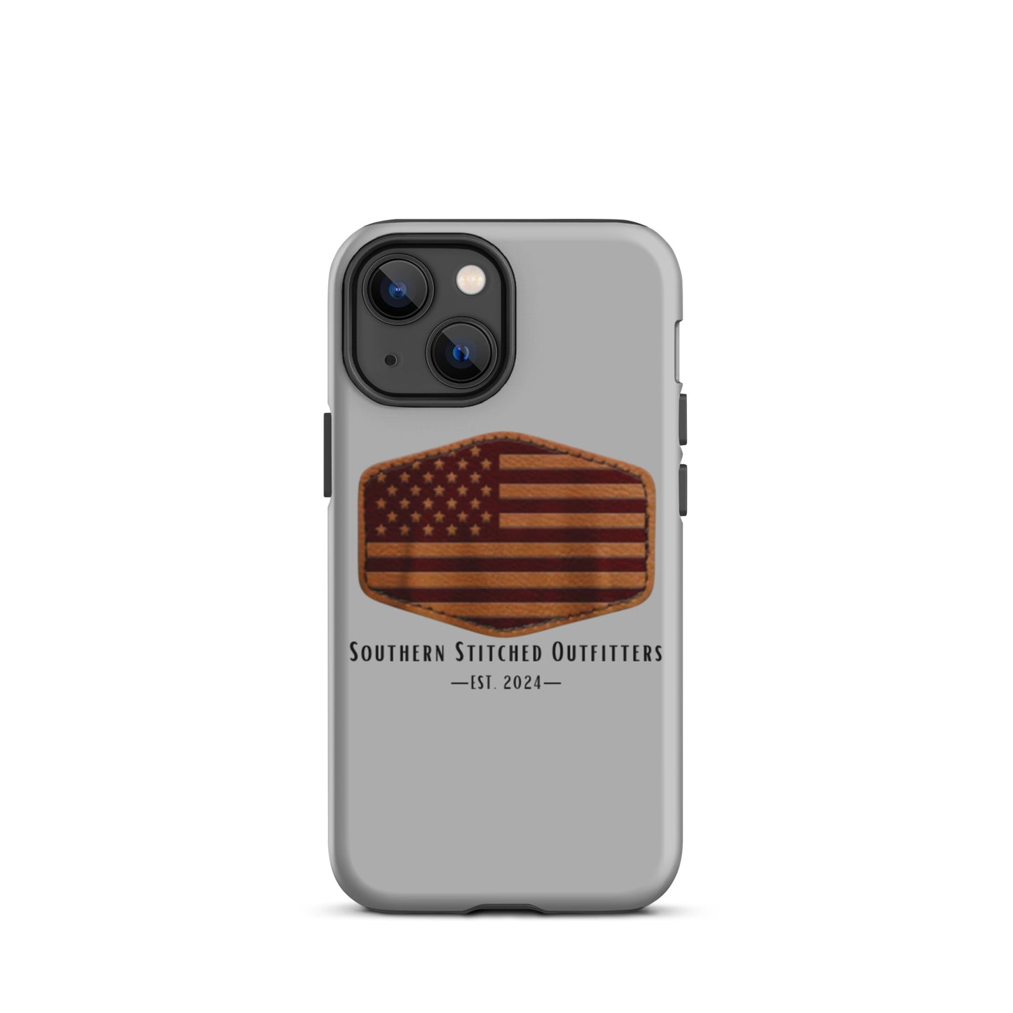 USA Leather Patch | iPhone Case