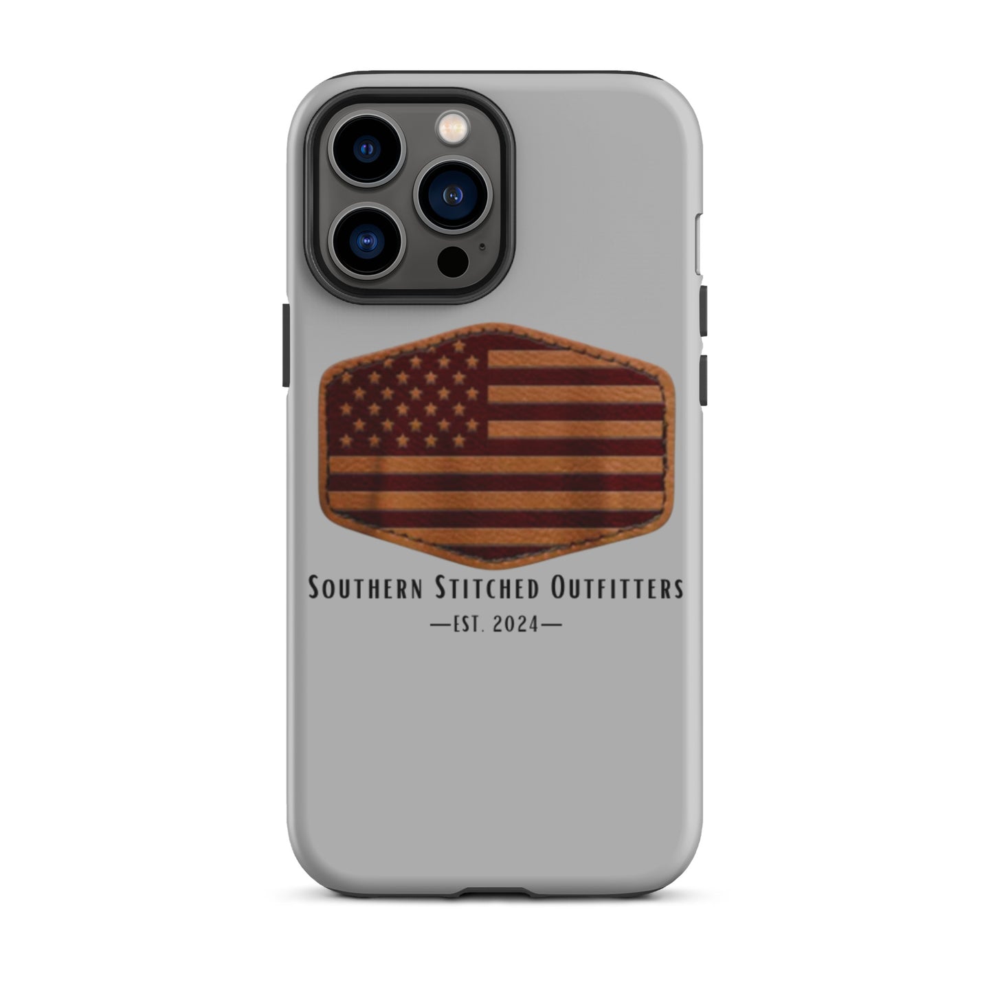 USA Leather Patch | iPhone Case