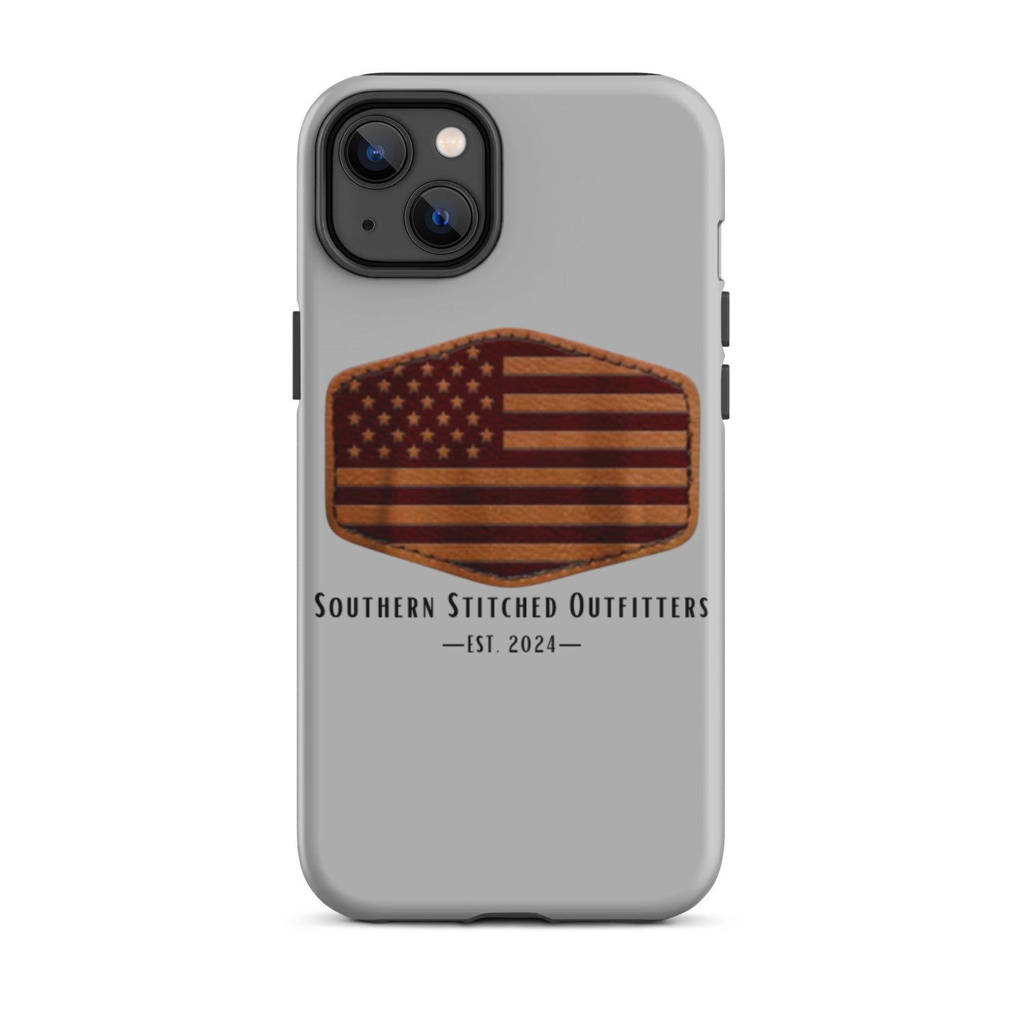 USA Leather Patch | iPhone Case