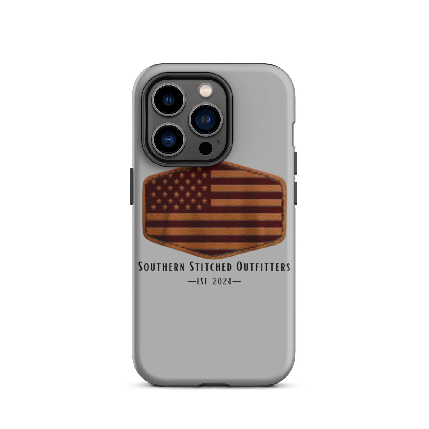 USA Leather Patch | iPhone Case