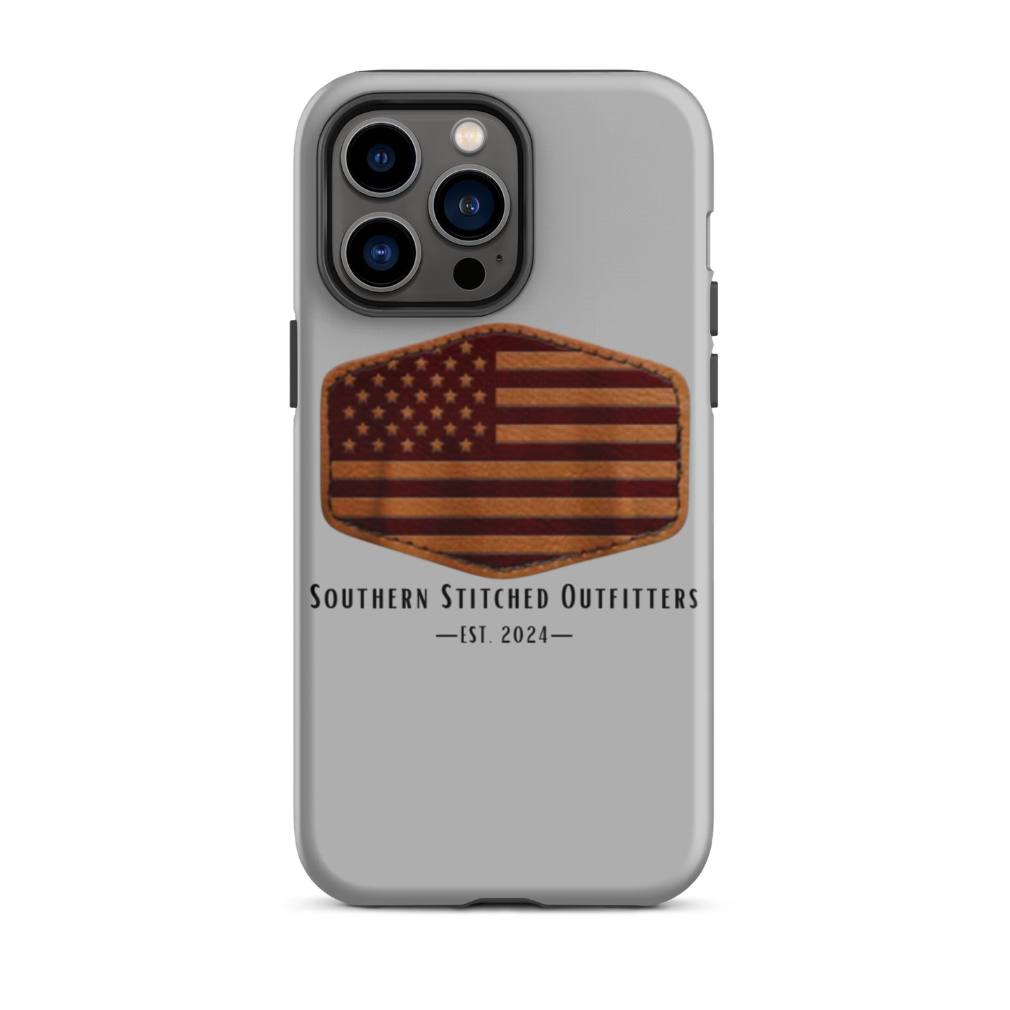 USA Leather Patch | iPhone Case