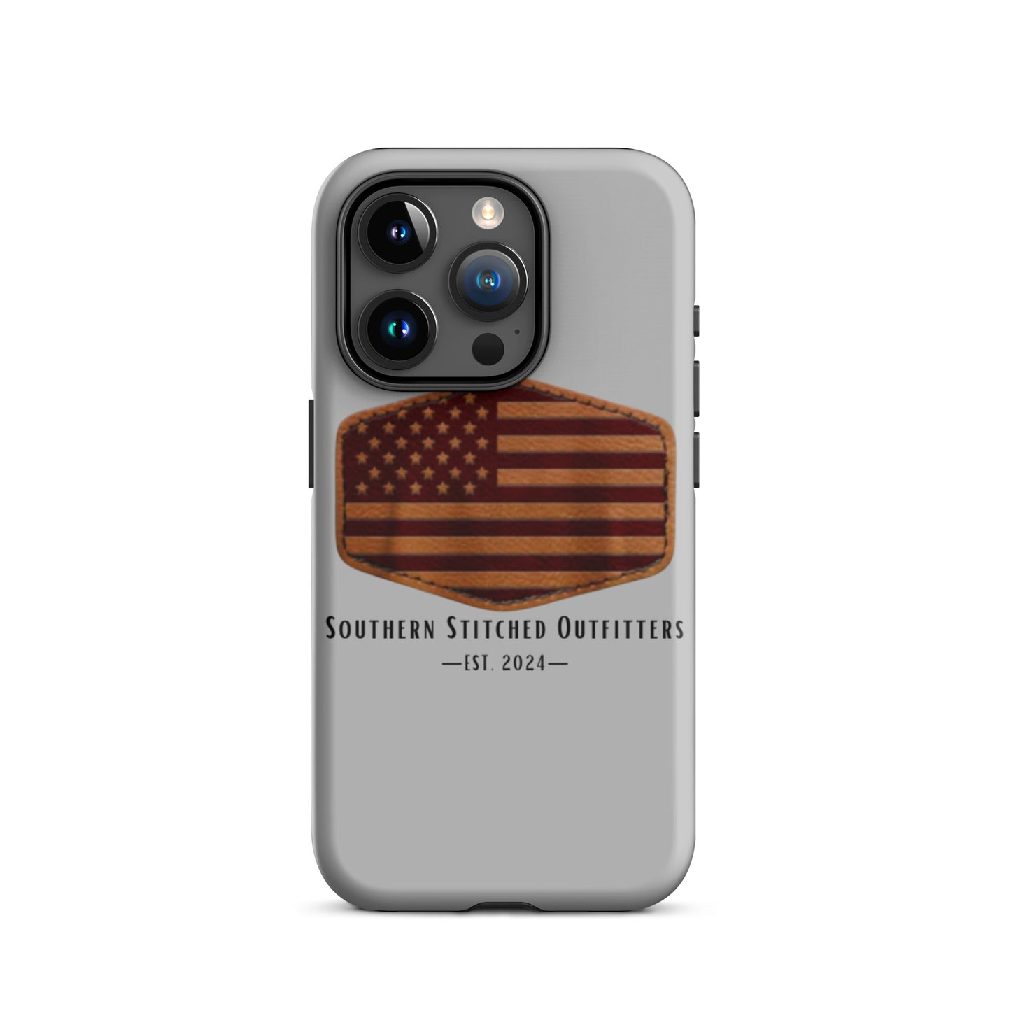 USA Leather Patch | iPhone Case