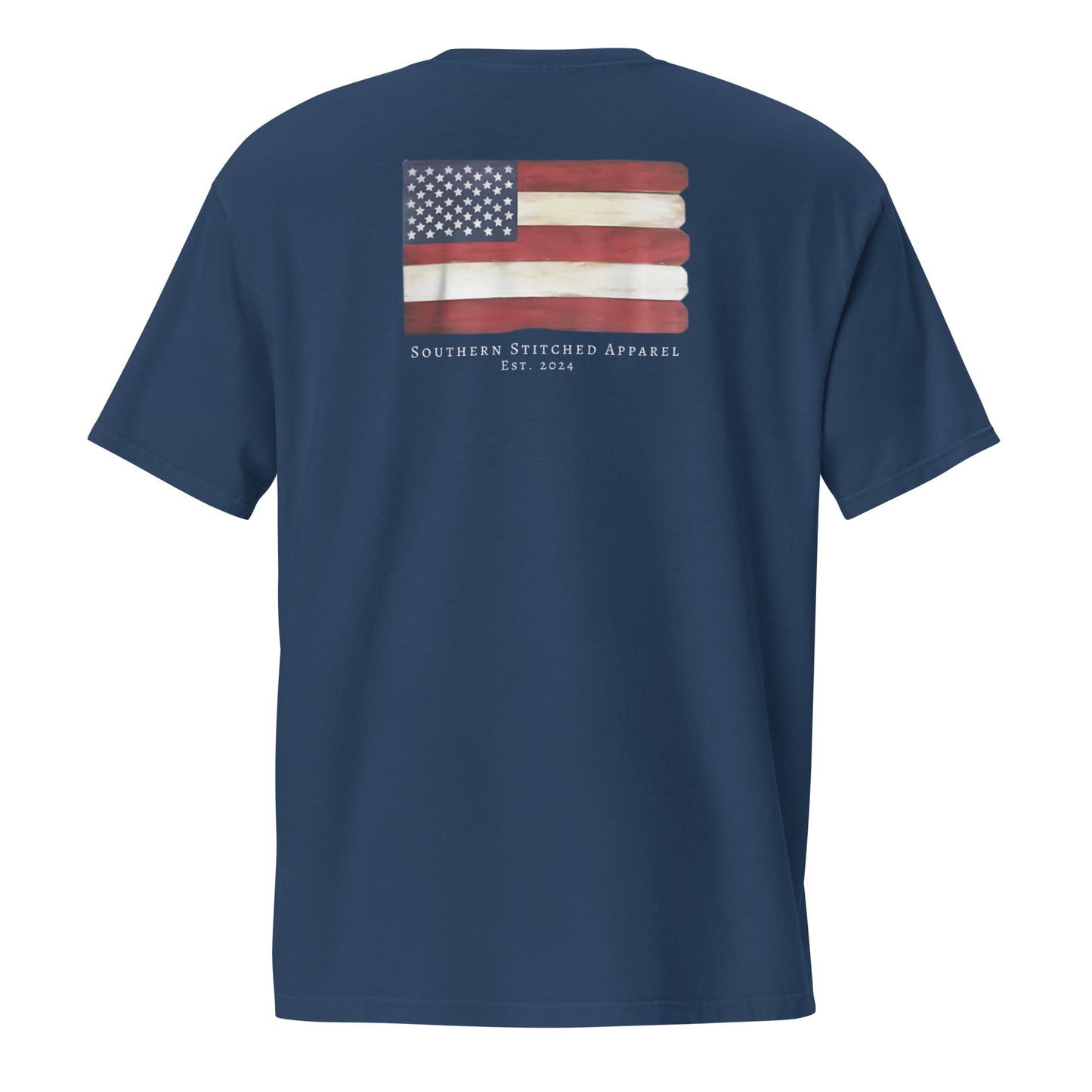 Wooden Flag | Pocket Tee