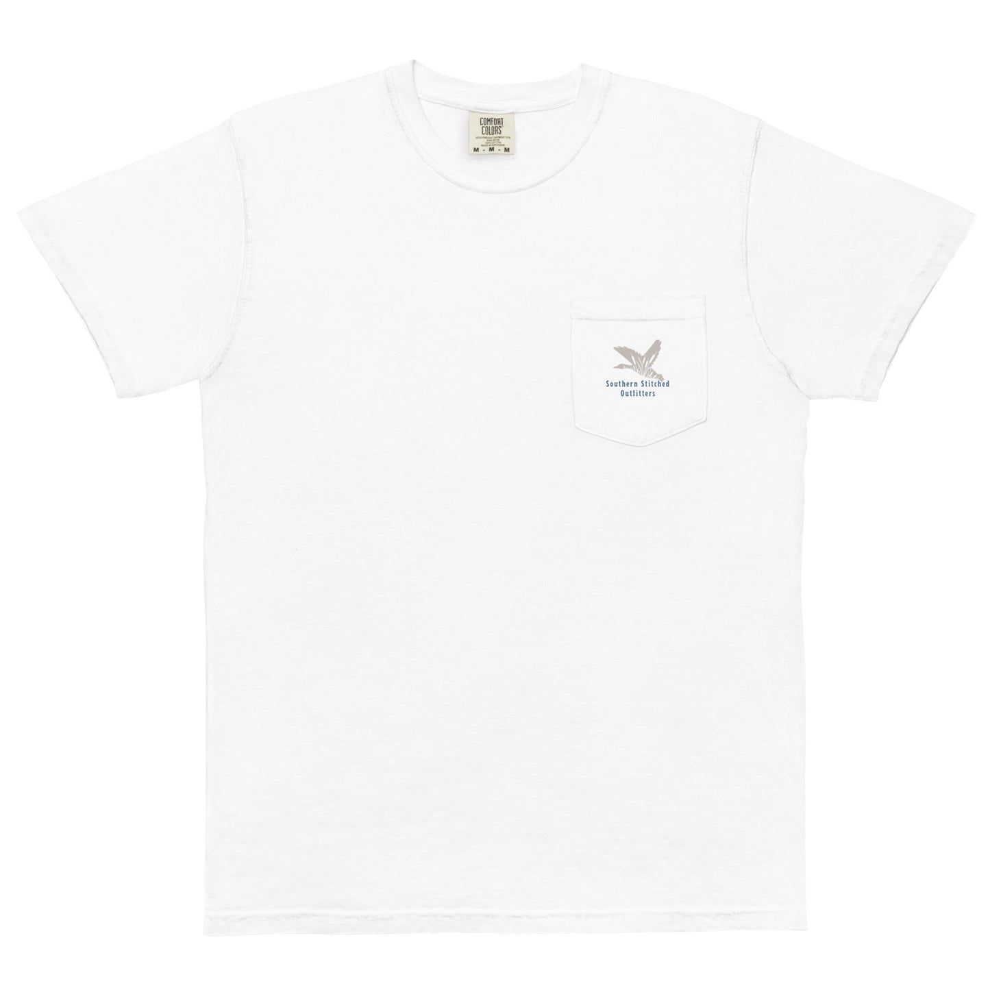 Hunters Horizon | Comfort Colors Pocket Tee | Navy