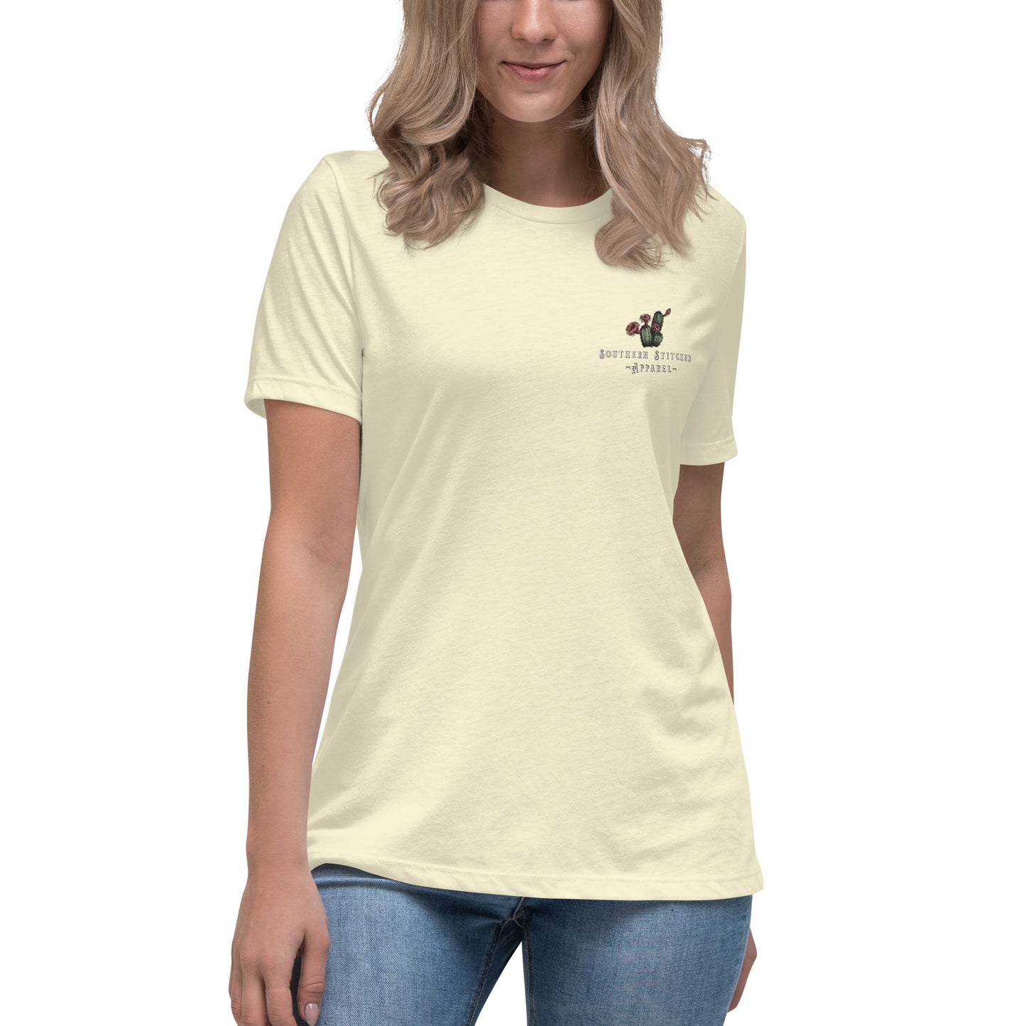 Women's Relaxed T-Shirt | Western Cactus