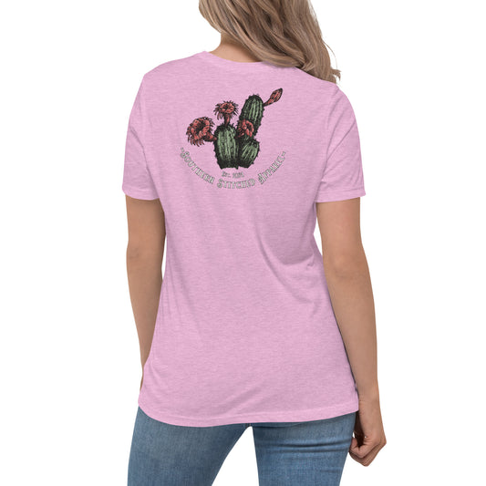 Women's Relaxed T-Shirt | Western Cactus