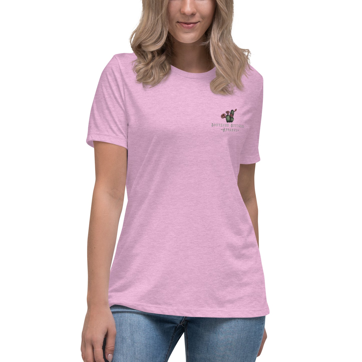 Women's Relaxed T-Shirt | Western Cactus